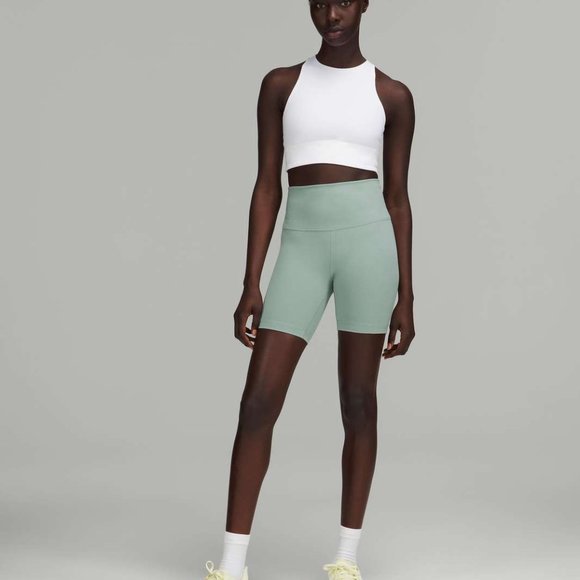 Lululemon Wunder Train Short 6" (Size 12, Misty Glade) - Picture 2 of 5